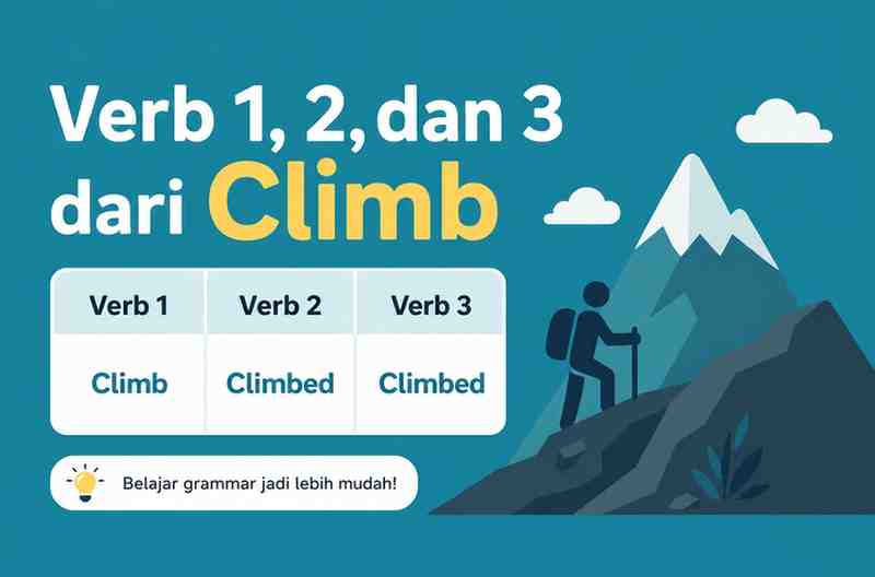 Verb 1 2 dan 3 Climb