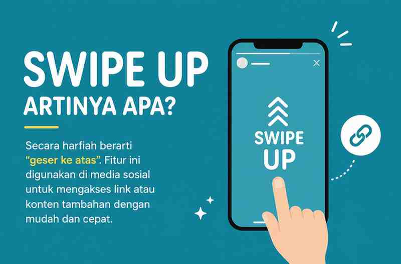 Pernah Disuruh Swipe Up Ternyata Begini Maksud Sebenarnya!
