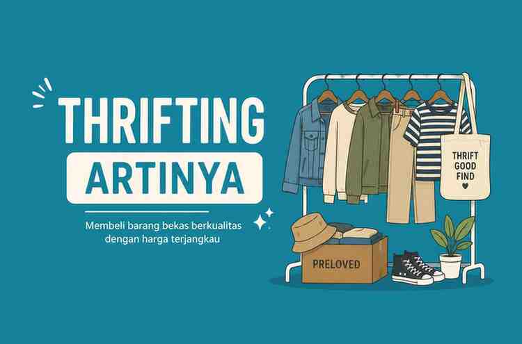 Sering Dengar Kata Thrifting Ternyata Ini Arti Sebenarnya!