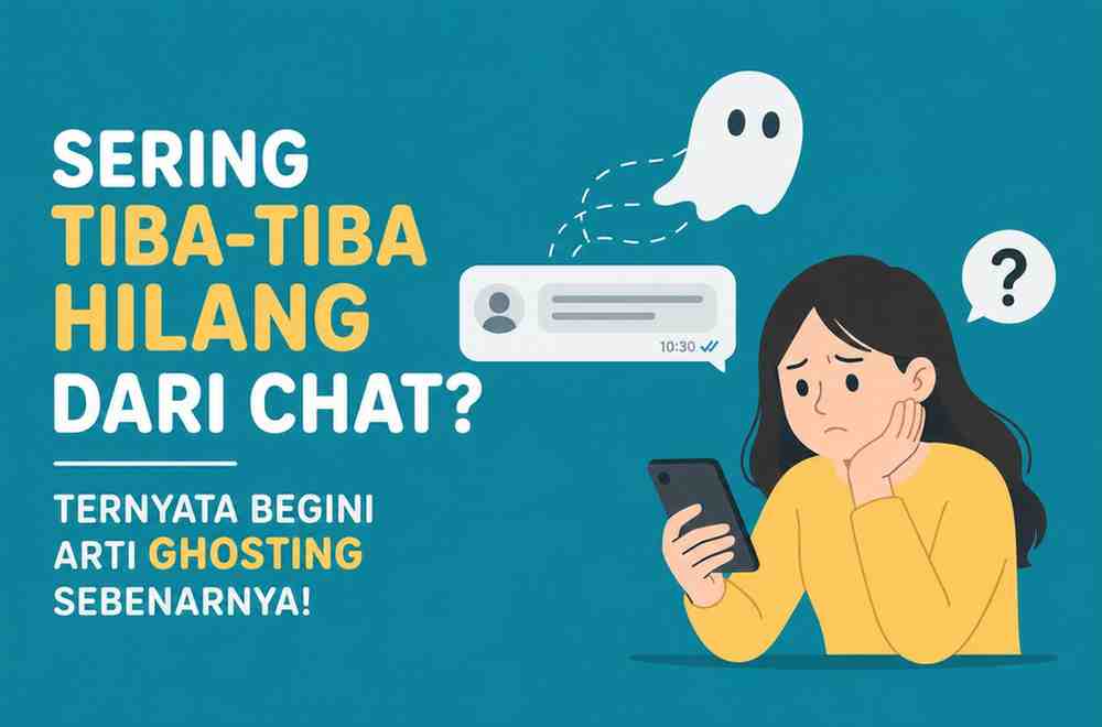 Ternyata Begini Arti Ghosting Sebenarnya!