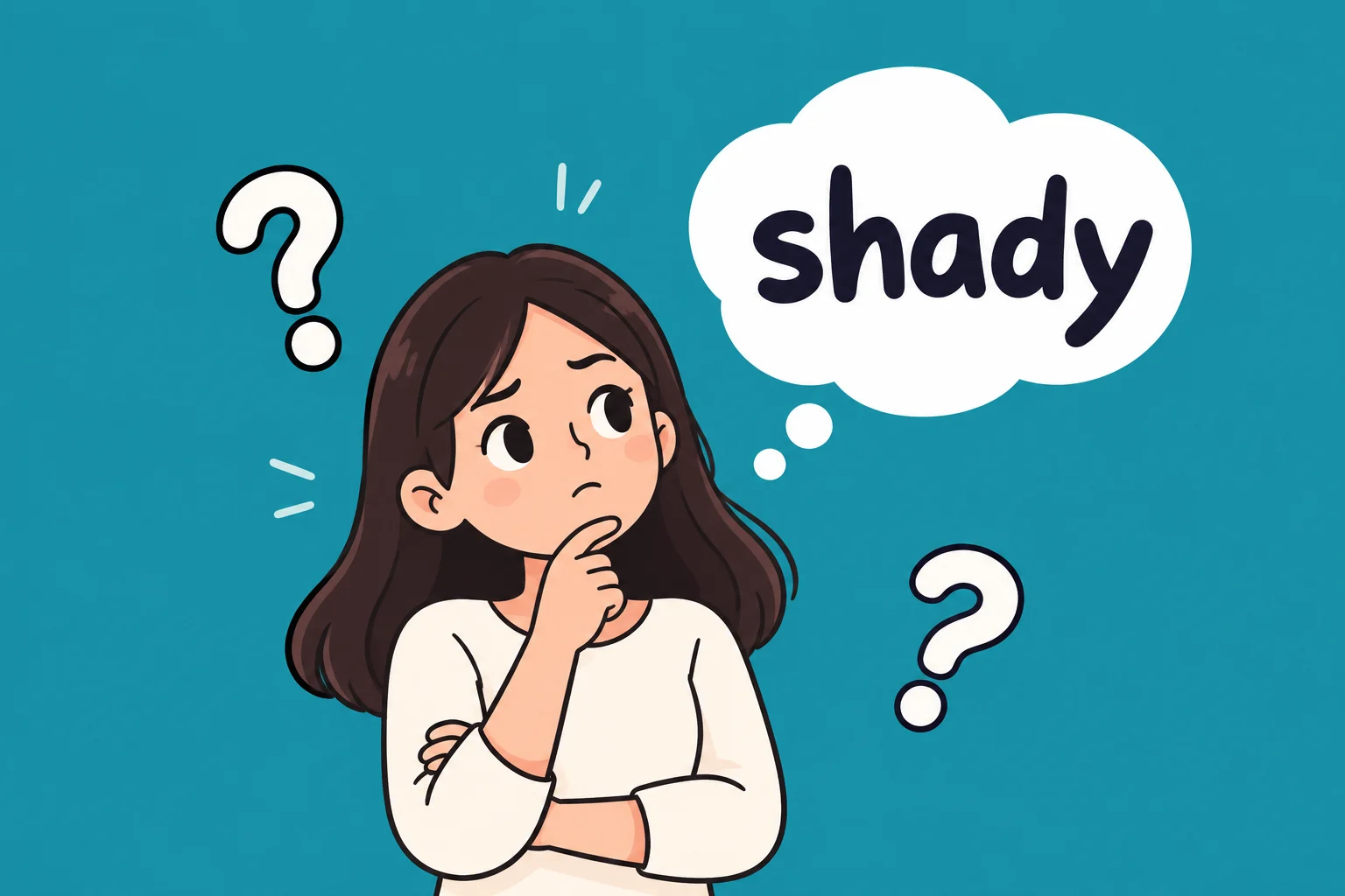 Sering Dengar Kata Shady Ini Artinya!
